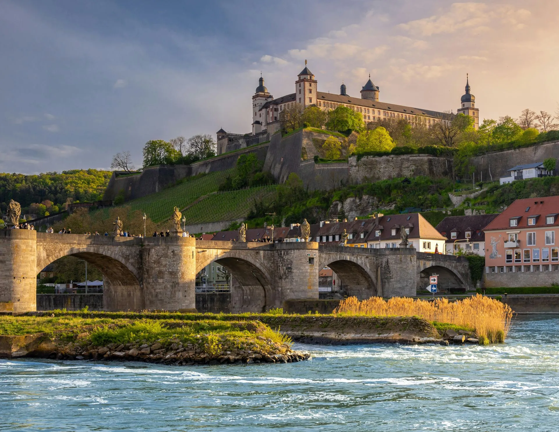 A castle above the Rhine